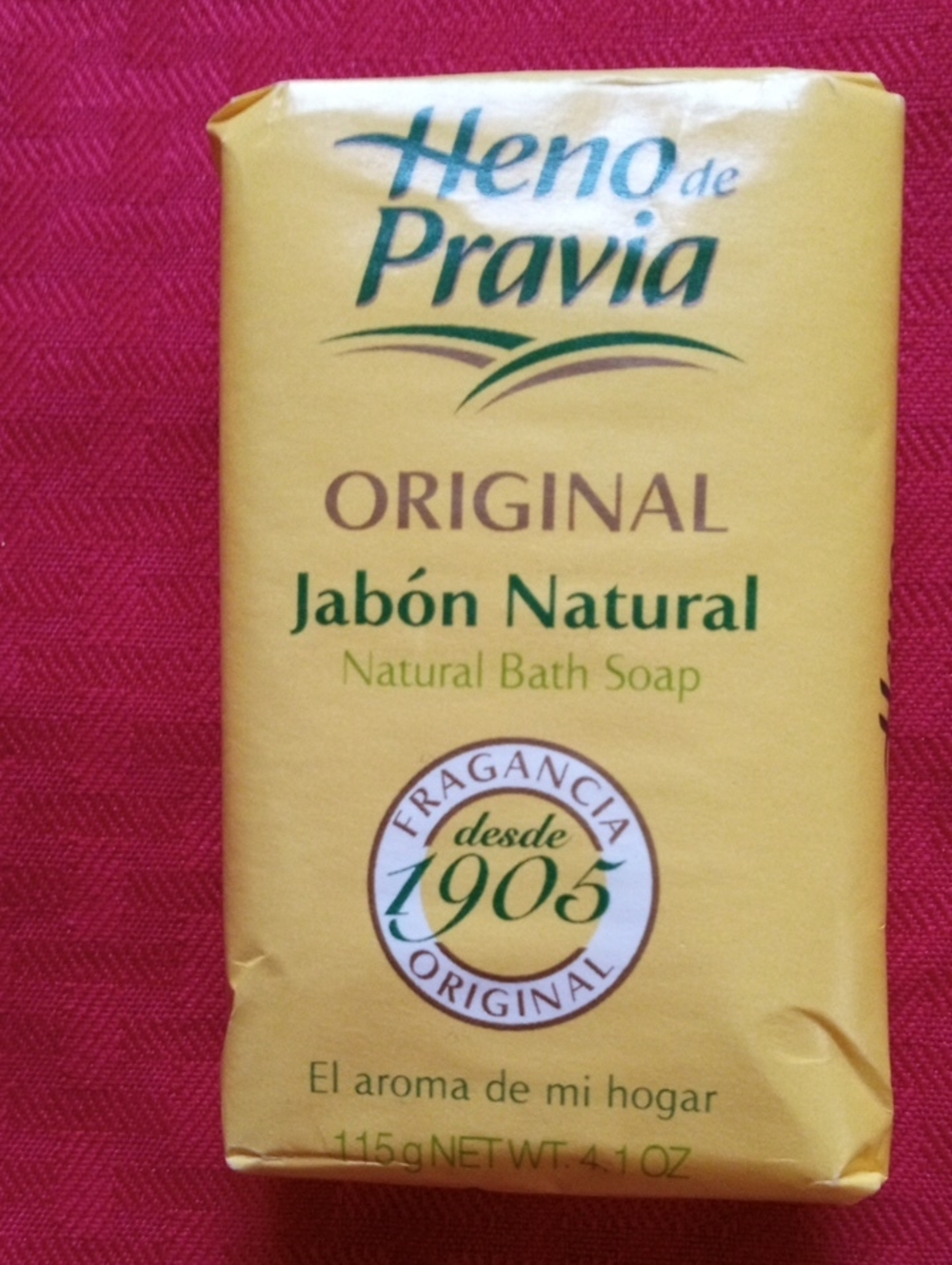 Original  Heno De Pravia Natural Bath Bar Soap